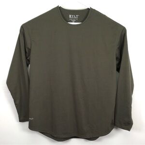 BYLT Basics Olive Green Men's Shirt